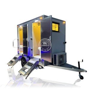 Modern Luxury Portable Toilet Trailer for Camping