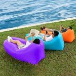 DIZETION Inflatable Portable Camping Sofa and Mattress