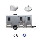 Modern Modular Outdoor Portable Restroom Trailer