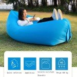 DIZETION Inflatable Portable Camping Sofa and Mattress