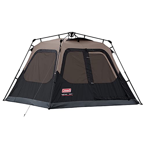 Coleman 4-Person Instant Setup Cabin Tent for Camping