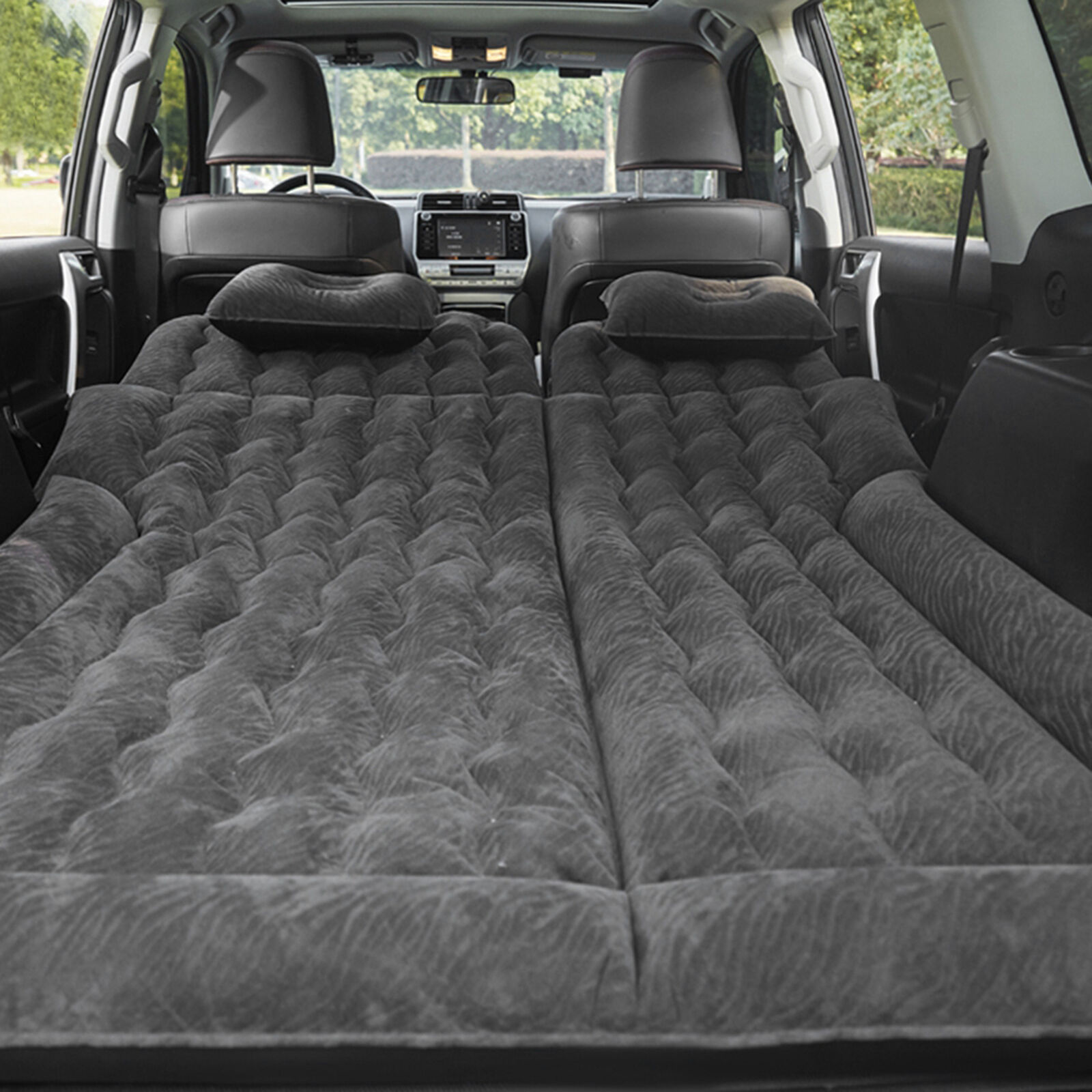 Inflatable SUV/Car Air Mattress Travel Bed for Camping