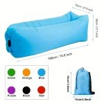 DIZETION Inflatable Portable Camping Sofa and Mattress