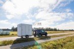 Portable Luxury Shower and Toilet Trailer for Camping