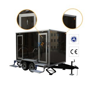 Portable Luxury Outdoor Toilet Trailer