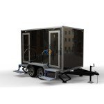 Portable Luxury Outdoor Toilet Trailer