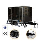 Portable Luxury Outdoor Toilet Trailer