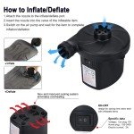 Portable Electric Air Pump for Camping and Cars