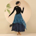 Elegant Wide Leg Dance Pants for Performance