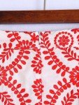Summer Women's Mini Skirt with Embroidery Design