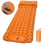 Inflatable Camping Sleeping Pad with Pillows