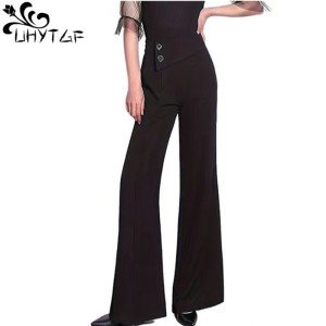 High Waist Women's Casual Dance Trousers