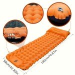 Inflatable Camping Sleeping Pad with Pillows