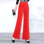 High Waist Women's Casual Dance Trousers