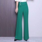 High Waist Women's Casual Dance Trousers