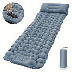 Inflatable Camping Sleeping Pad with Pillows