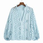 Women's Summer Lace Blouse – Stylish & Breezy