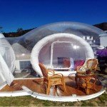 Eco-Friendly Transparent Geodesic Dome Glamping Tent