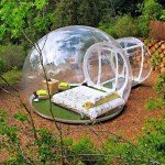 Eco-Friendly Transparent Geodesic Dome Glamping Tent