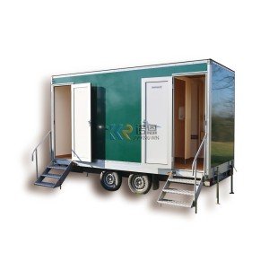 Modular Outdoor Restroom Trailer with All Essentials
