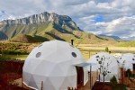 Luxury Waterproof Glamping Round Dome Tent