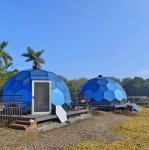 Transparent Dome Glamping Tent with Aluminum Frame