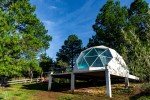 Eco-Friendly Heated Geodesic Dome Camping Tent