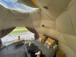 Eco-Friendly Heated Geodesic Dome Camping Tent