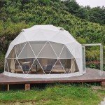 Eco-Friendly Heated Geodesic Dome Camping Tent