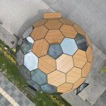 Wooden Honeycomb Glass Dome for Luxury Camping