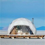 Luxury PVC Geodesic Dome Tent for Glamping