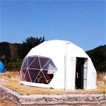 Luxury PVC Geodesic Dome Tent for Glamping