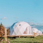 Luxury 5M Geodesic Dome Tent for Glamping
