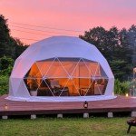 Luxury 5M Geodesic Dome Tent for Glamping