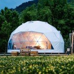 Luxury 6M Geodesic Dome Tent for Glamping