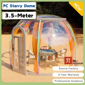 Clear Starry Dome Tent for Events and Camping