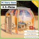Clear Starry Dome Tent for Events and Camping