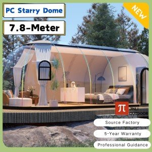 Clear Starry Dome Tent for Events and Camping