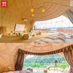 Geodesic Dome Tent for Glamping and Camping