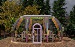 Clear Starry Dome Tent for Events and Camping
