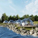 Luxury 6M Outdoor Geodesic Dome Tent
