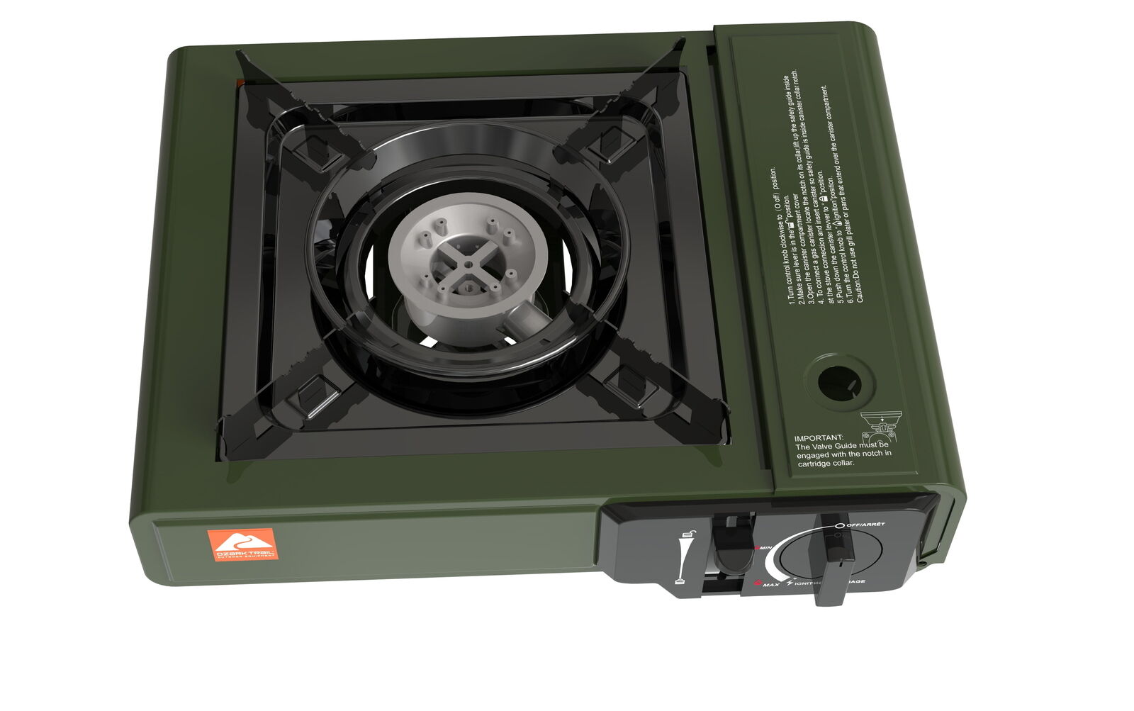 Ozark Trail Tabletop Butane Camping Stove - 1 Burner