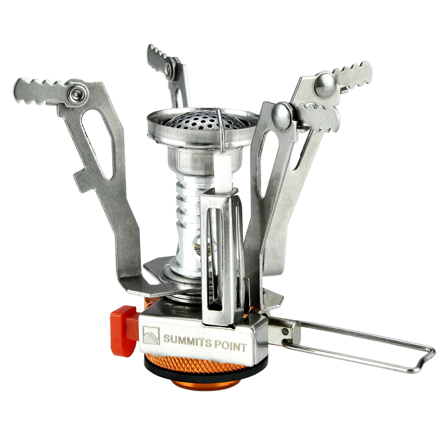 Compact Gas Stove for Outdoor Backpacking and Camping