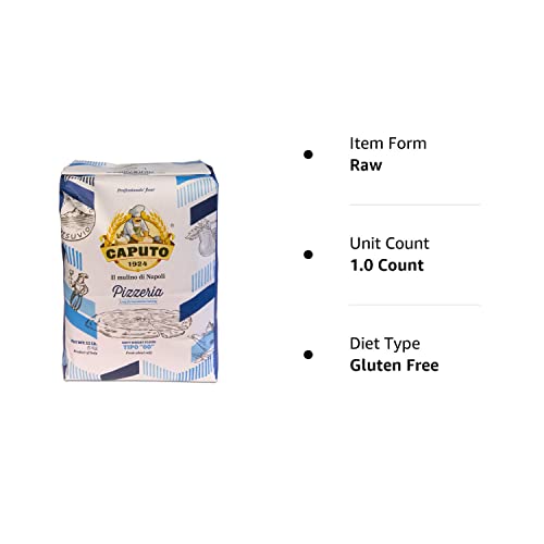Caputo Pizzeria Flour Blue, 176oz (11lb) Bag