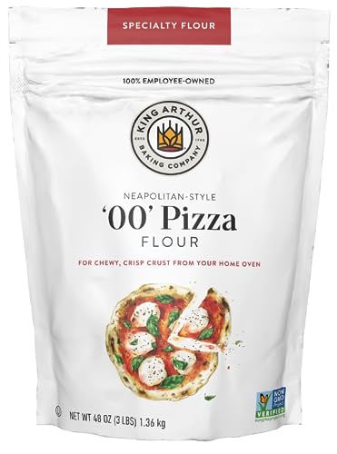 King Arthur 00 Pizza Flour, Non-GMO, 100% American Grown Wheat