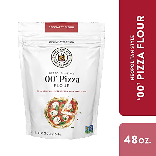 King Arthur 00 Pizza Flour, Non-GMO, 100% American Grown Wheat