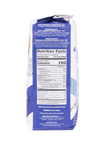 Mulino Caputo 00 Pizzeria Flour Bundle, 8 lbs
