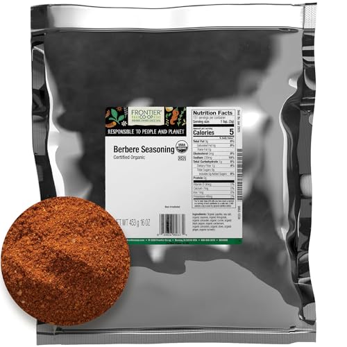 Organic Berbere Seasoning by Frontier Co-op, 1lb