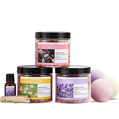 Luxetique Epsom Salts Gift Set for Women