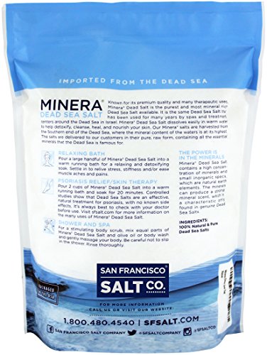 Minera Dead Sea Salt - Fine Grain 2 lb